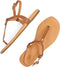 UGG Madeena - Dames Sandalen - Verstelbaar leren enkelbandje - Tan leather
