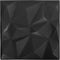 vidaXL - 48 - st - Wandpanelen - 3D - 12 - m² - 50x50 - cm - diamantzwart