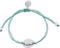 Scmyk BG-266 - Koordarmband - Verstelbaar met macrame sluiting - Turquoise