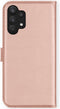 Selencia Hoesje Geschikt voor Samsung Galaxy A32 (5G) Hoesje Met Pasjeshouder - Selencia Echt Lederen Bookcase - Roze