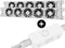 Heatfan 5 - Radiator Ventilator met Sensor - 2 Stuks - Universele Maat - Convector Ventilator Zonder Geluid - Wit
