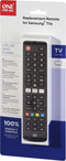 One For All URC4910 - Vervangende afstandsbediening - 100% compatibel met Samsung TV's - 3 sneltoetsen voor streamingdiensten