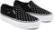 Vans WM Asher Platform - Lage sneakers - Slip-on model met 'waffle' buitenzool - Black/White - Maat 42