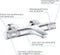 GROHE Precision Feel - Thermostatische Badkraan - 15 cm - Waterbesparend - CoolTouch - Chroom