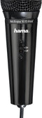 Hama MIC-P35 - Microfoon met mute schakelaar - Zwart