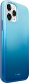 LAUT Huex - Back Cover - Geschikt voor iPhone 12 en 12 Pro - Blauw