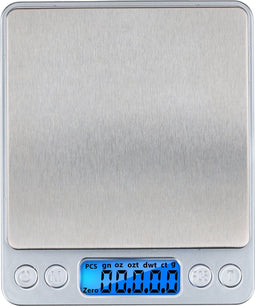 alpina Precisie Weegschaal Digitaal - Koffie Weegschaal - 0,1 tot 3 KG - RVS