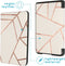 imoshion E-reader Hoesje - Geschikt voor Kobo Clara HD - Design Sleepcover Bookcase - White Graphic