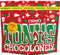 Tony's Chocolonely Tiny Tony's Chocolade Kerst Uitdeelzak - 20 Mini Chocolaatjes in 3 Smaken - 1 x 180 Gram - Belgische Fairtrade Chocolade