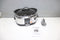 CrockPot CR605 - Slow Cooker Next Gen - Digitaal programmeerbaar 5,7L - Zilver