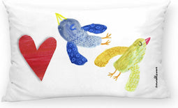 Kussenhoes Ripshop Volant Multicolour 30 x 50 cm