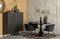BePureHome Admit Eetkamerstoel - Velvet - Zwart - 77x60x59