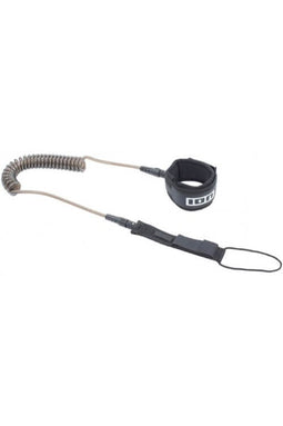 ION SUP Enkel Leash Coiled Zwart - 8" / 244cm
