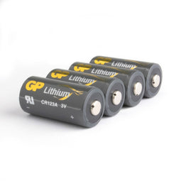 GP 070CR123AEC4 - CR123A Lithium batterij - 3V 1400mAh