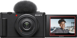 Sony ZV-1F - Vlogcamera - 20.1 MP - 4K video - Zwart