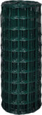 vidaXL - Euro - hek - 25x1,0 - m - staal - groen