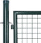 vidaXL - Tuinpoort - modern - hekwerk - 289 - x - 175 - cm - / - 306 - x - 225 - cm - (donkergroen)