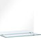 vidaXL - Wandspiegel - met - schap - 50x50 - cm - gehard - glas