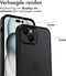 Accezz Rugged Frosted Backcover - iPhone 15 Plus - Schokabsorberend - Zwart