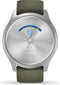 Garmin vívomove Style - Smartwatch - 24/7 gezondheidsmonitoring - Zilver/Groen