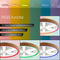 Brilliant Gaiano - Plafondventilator - LED 48W - Ø 48 cm - Dimbaar - RGB - Wit en Hout