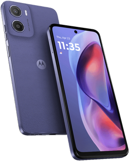 Motorola Moto E15 - Smartphone - 32 MP camera - Paars