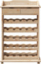 vidaXL - Wijnrek - 90x60x30 - cm - Massief - Dennenhout