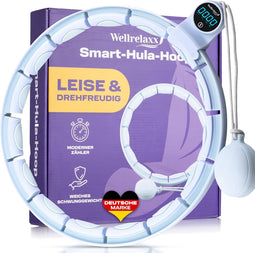 Smart Hoelahoep Testwinnaar stil en vrolijk draaiend met teller | Hoelahoep met gewichtsbal | Hullah