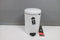 Brabantia NewIcon - Prullenbak - 20 liter - Geruisloos deksel - Wit
