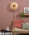 GOOD&MOJO Wandlamp Kalimantan - Bamboe/Zwart - Ø44cm - Binnen Modern