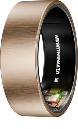 Ultrahuman Ring Air - Smart Ring - Slaap & Fitnesstracker - Geborsteld Roségoud - Maat 8