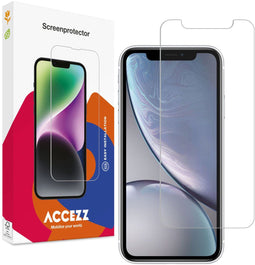 Accezz Gehard Glas Screenprotector - Apple iPhone 11, iPhone 12, iPhone 12 Pro iPhone Xr - Geschikt voor dagelijks gebruik