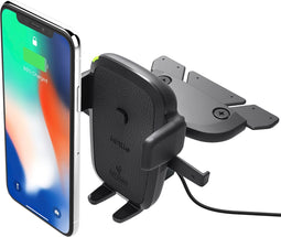 iOttie Easy One Touch 4 Draadloos Laden Fast Charge CD-Speler houder