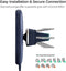 iOttie Velox Magnetische Ovale Telefoonhouder Auto | Compatibel met MagSafe | Blauw