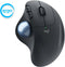 Logitech M575 - Draadloze Trackball - Ergonomisch ontwerp - Grafiet