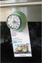 CABANAZ - mechanische kookwekker, metaal met magneet, KITCHEN TIMER, groen