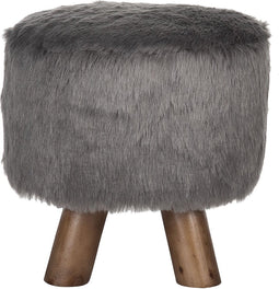 IOWA - Hocker - Grijs - Polyester