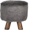 IOWA - Hocker - Grijs - Polyester