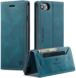 Phonecase | Telefoonhoesje | RFID-beschermend mobiele telefoonhoesje, kaartsleuf, geldsleuf, standaard, flip-case, magnetische flip-case