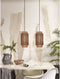 GOOD&MOJO Hanglamp Bhutan - Bamboe/Zwart - Ø18x35cm - - Hanglampen Eetkamer, Slaapkamer, Woonkamer