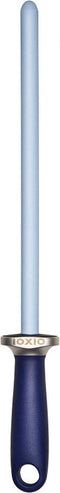 IOXIO Keramisch Aanzetstaal - Korrel 1300 - 26 cm - Ergonomisch Paars Heft