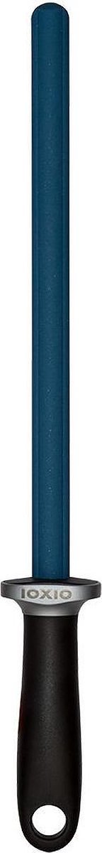 IOXIO Keramisch Aanzetstaal - Ovaal - Korrel 360 - 26 cm - Ergonomisch Zwart Heft
