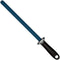 IOXIO Keramisch Aanzetstaal - Ovaal - Korrel 360 - 26 cm - Ergonomisch Zwart Heft