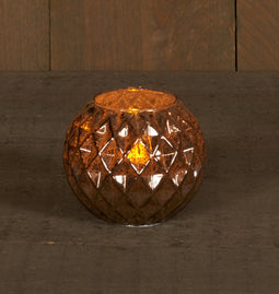 Anna’s Collection - Led Kaars - Glas - 12 x 10 CM - met bewegende vlam