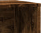 vidaXL - Kattenbakkast - 80x50x45 - cm - bewerkt - hout - gerookt - eikenkleurig
