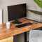 Bureau Britt 145 cm mango metaal - Naturel | Meubelplaats