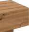 vidaXL - Salontafel - 100x49,5x31 - cm - bewerkt - hout - artisanaal - eikenkleur