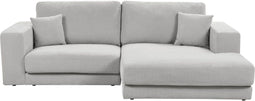 LOFOTEN - Driezitsbank - Lichtgrijs - Linkszijdig - Polyester
