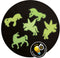 Dream Horse Glow In The Dark Stickers - Eenhoorn - Roze