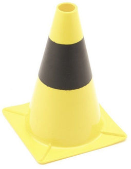 Perel Afzetkegel - Veiligheidskegel - 30 cm - Zwart/geel